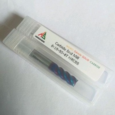 Endmill 6 hrc65  Endmill carbide 6mm hrc65