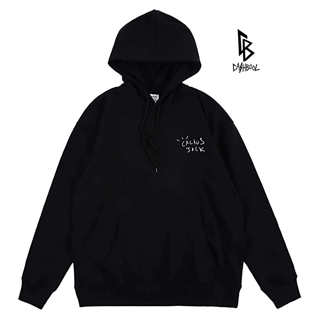 CASHBOOL Hoodie CACTUS Basic Tebal Sweatshirt  Oversize Size M - XXL ( Pria &amp; Wanita )