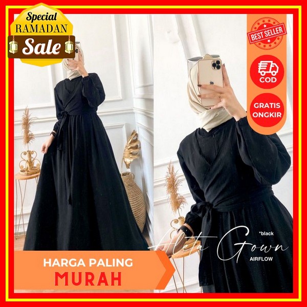 Hazura Dress Gamis Wanita Dewasa Terbaru 2022 Elegan Gamis Remaja Kekinian Viral Gamis Modern Lebara