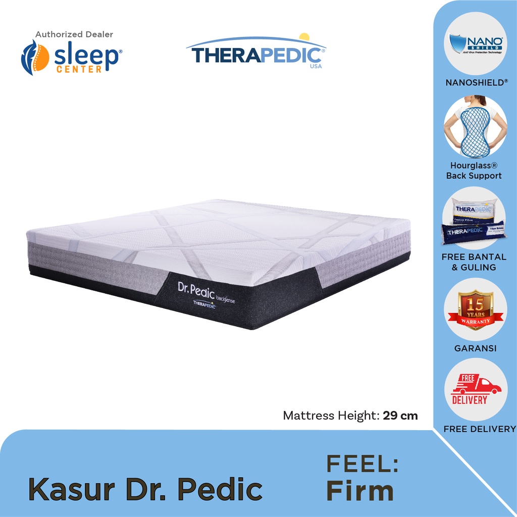 SC THERAPEDIC Springbed Backsense Dr Pedic (Mattress Only)