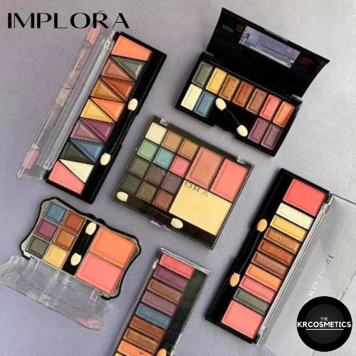 IMPLORA eyeshadow pallet 12 warna