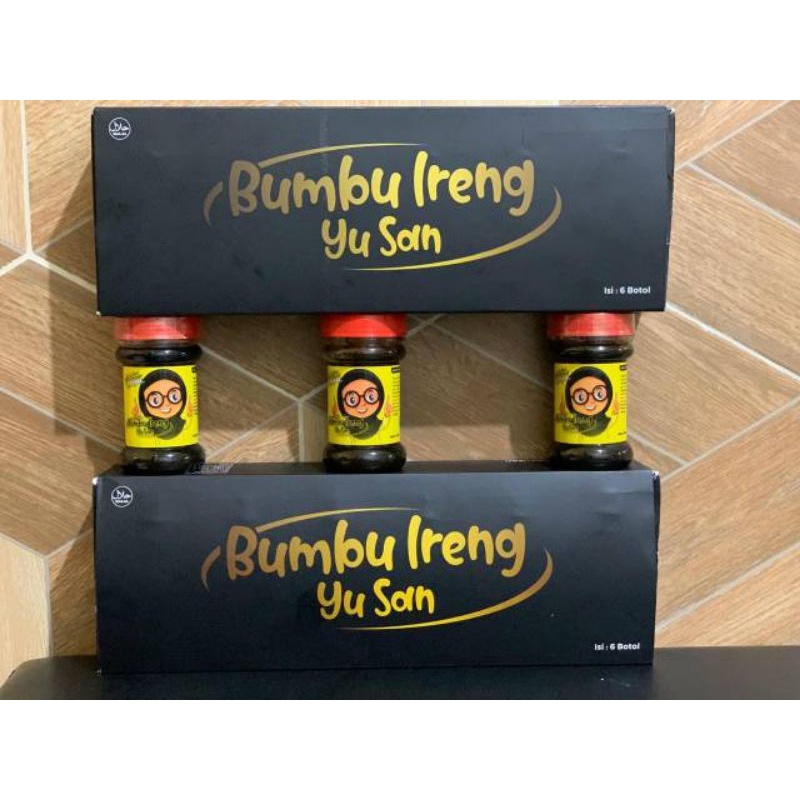 

ORI 100% Bumbu Ireng YU SAN Origina /Pedas 130ml