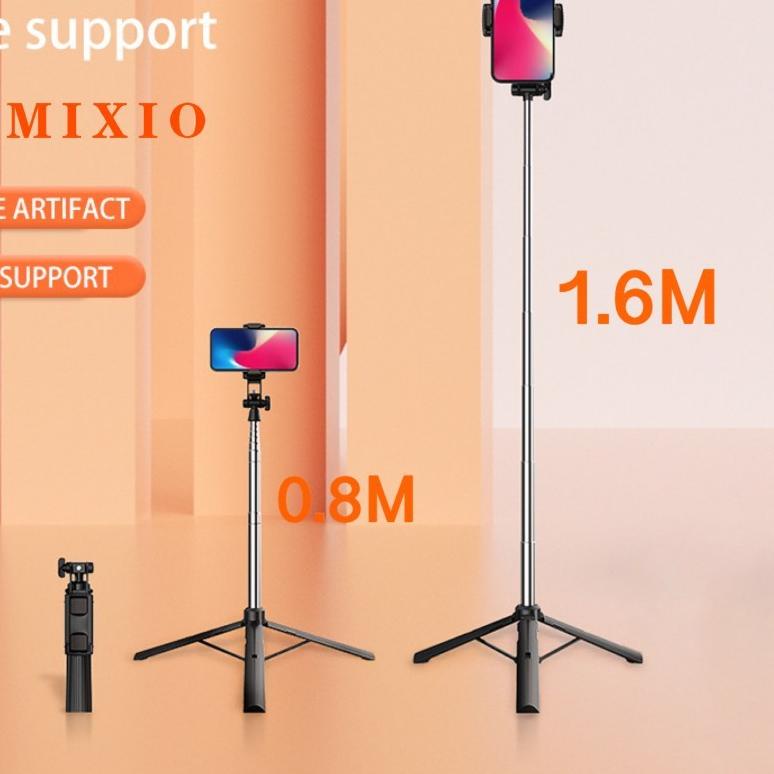 ➲ MIXIO A31 Tongsis Bluetooth Selfie Stick Tripod ✪
