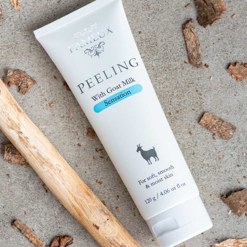 ❤ MEMEY ❤ FAMEUX Peeling Gel With Goat Milk 120g