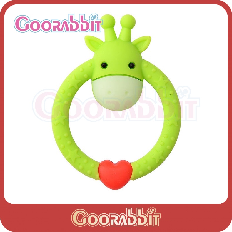 Teether Bentuk Jerapah Lucu Bahan Silikon