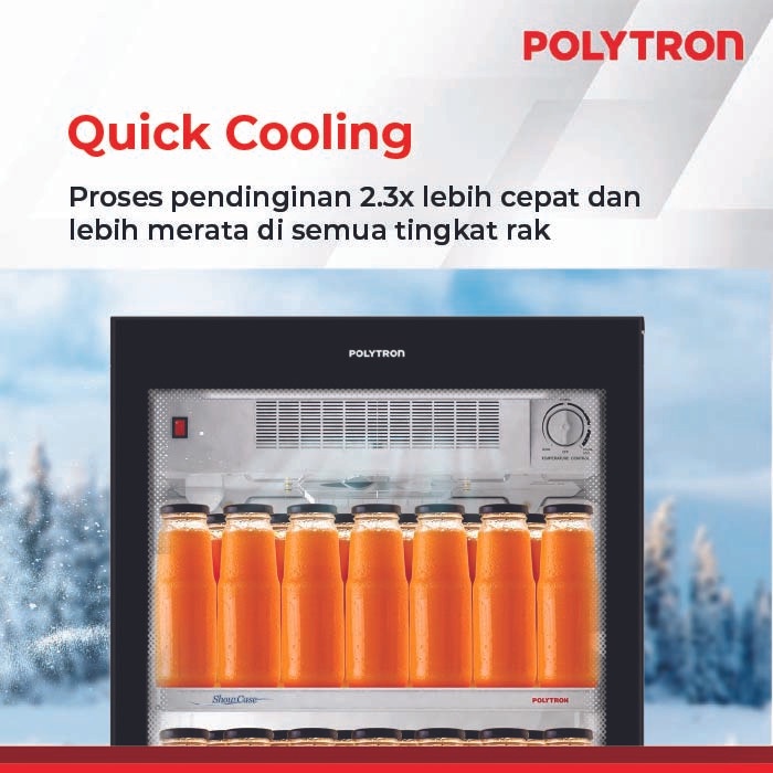 POLYTRON SCN 188X / SCN188X Showcase 231 Liter