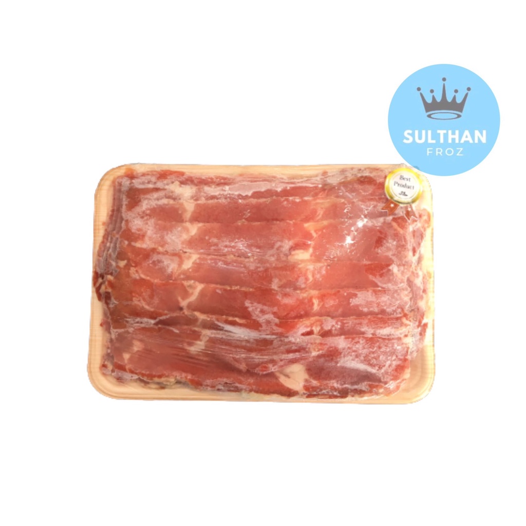 

DAGING SAPI SLICE TANPA LEMAK (NON FAT) 500 GR