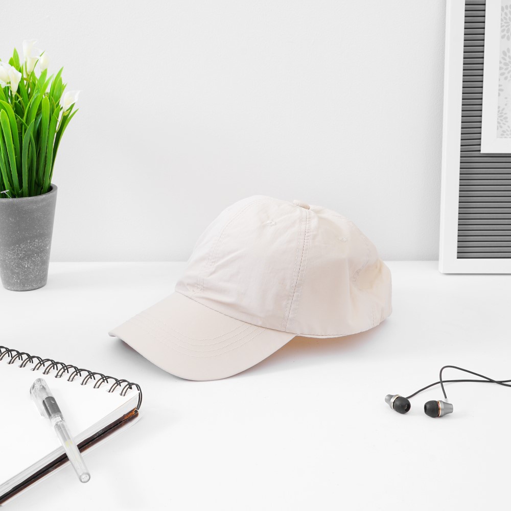 Topi Nylon - Putih Ivory Ataru