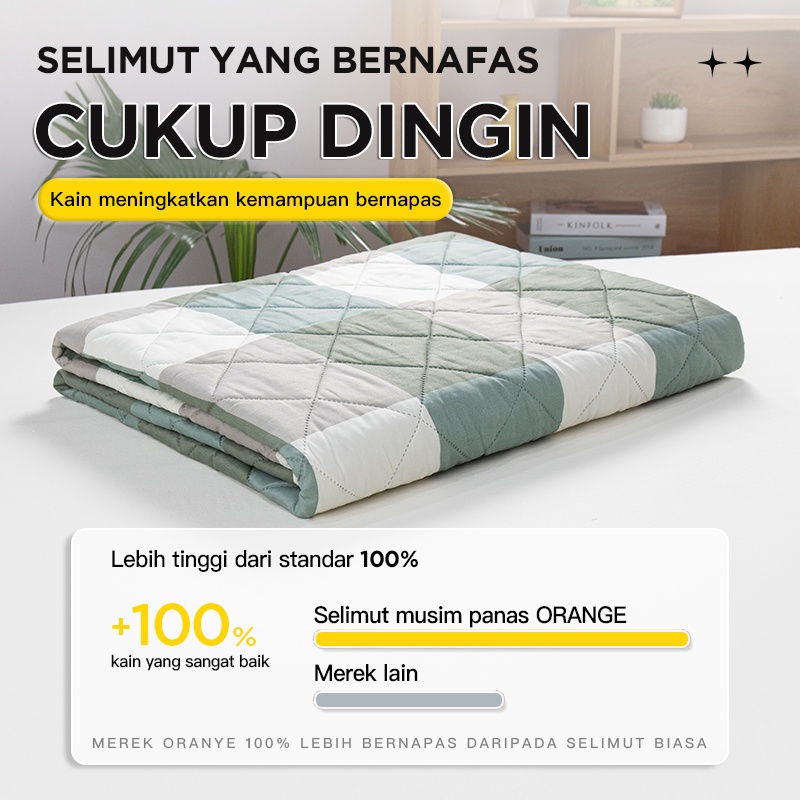 Bedcover XH Kombinasi Sprei Set Adem Bahan Halus