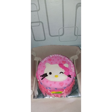 

kue ultah karakter hellokitty