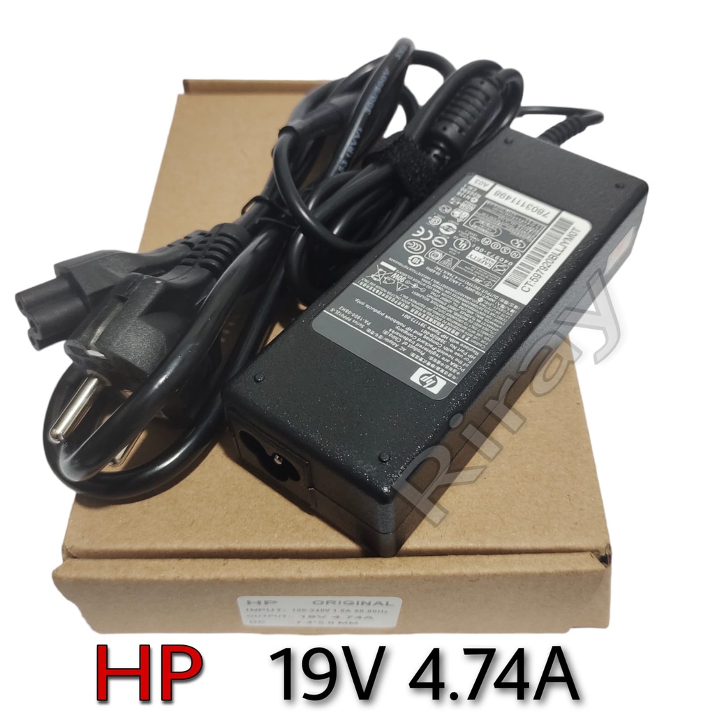 Charger Laptop HP EliteBook 2540p 2560p 2570p 2170p 2530p 2540p 2560p 2570p 2730p 2740p 2760p 6930p 8440p 8460p 8540p 19.5V 4.74A Original