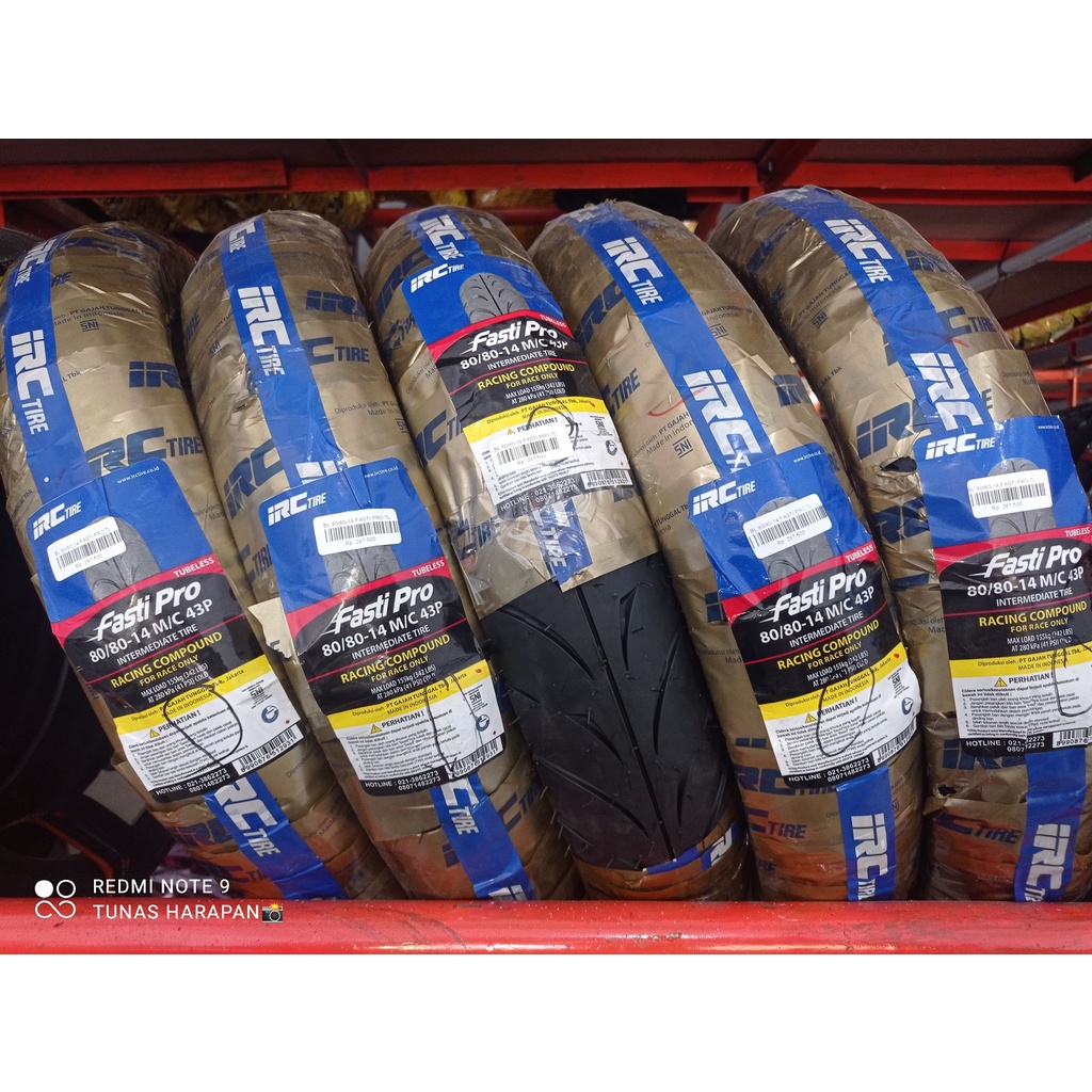 BAN IRC FASTI PRO TL RACING COMPOUND RING 14