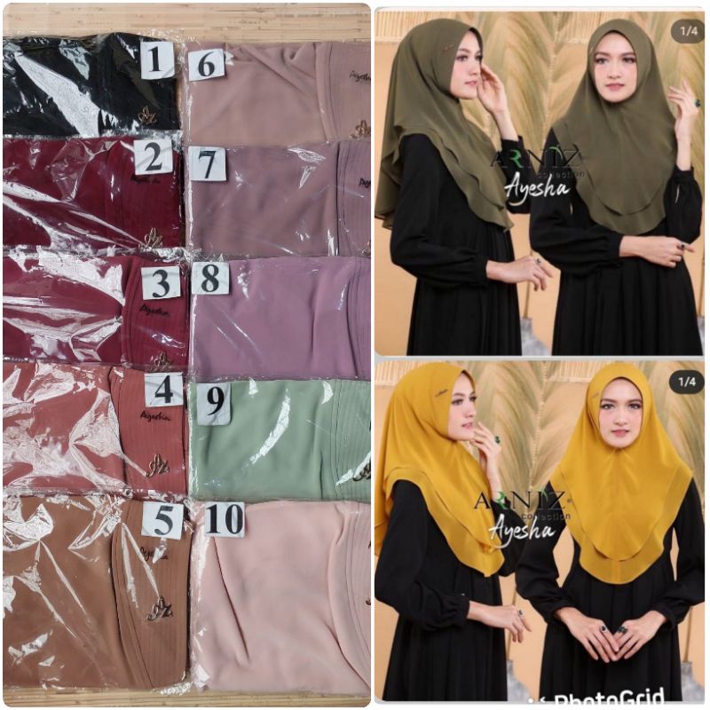 AYESHA khimar by ARNIZ