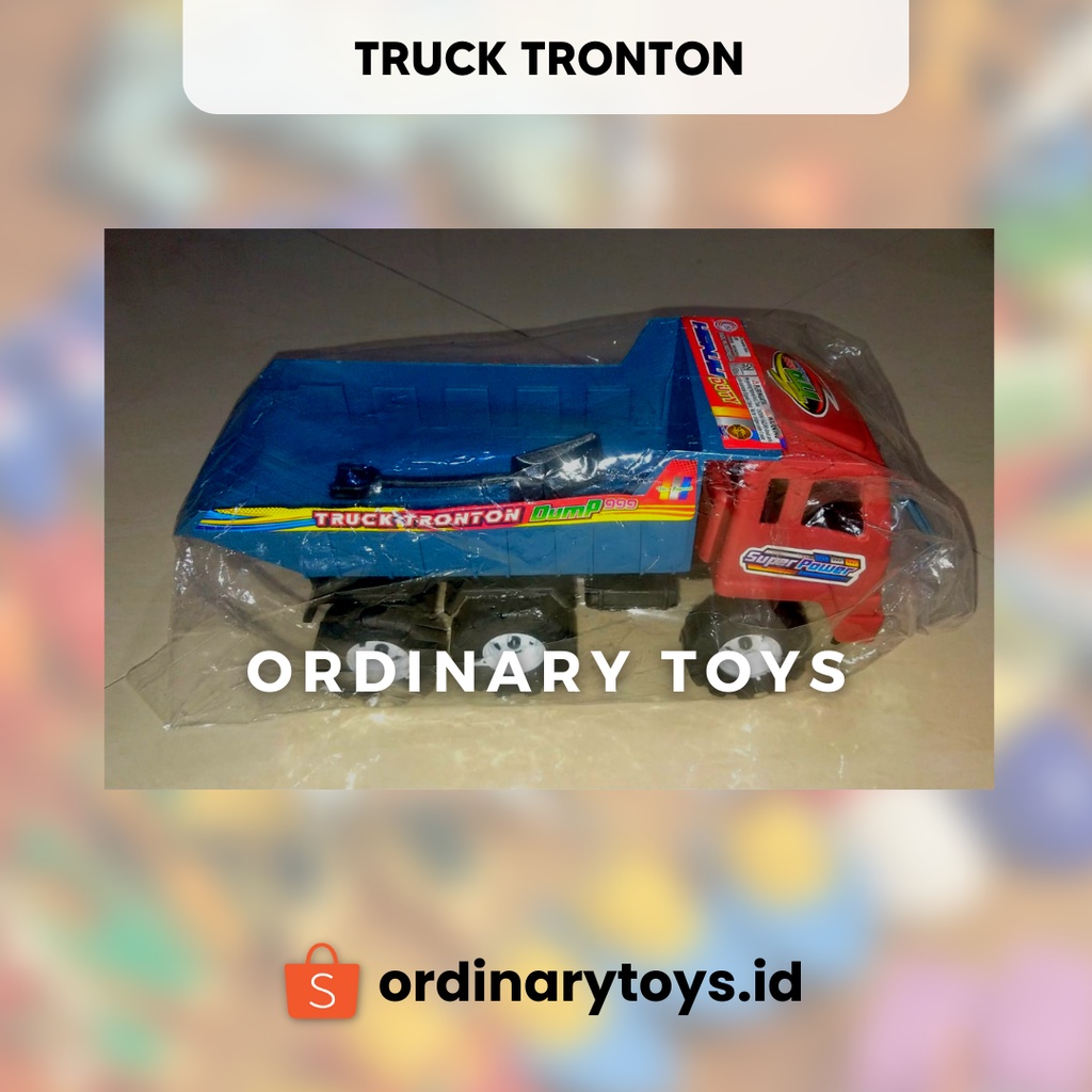 MAINAN ANAK MOBIL TRUK TRONTON / MAINAN TRUK TRONTON / TRUK BESAR / MOBILAN BESAR