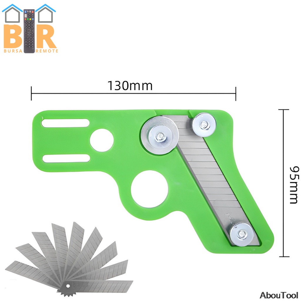 Edge Trimmer Manual Cutter Potong Tepi Kayu Ketam Sudut Ragum Tepian Trimming Knife