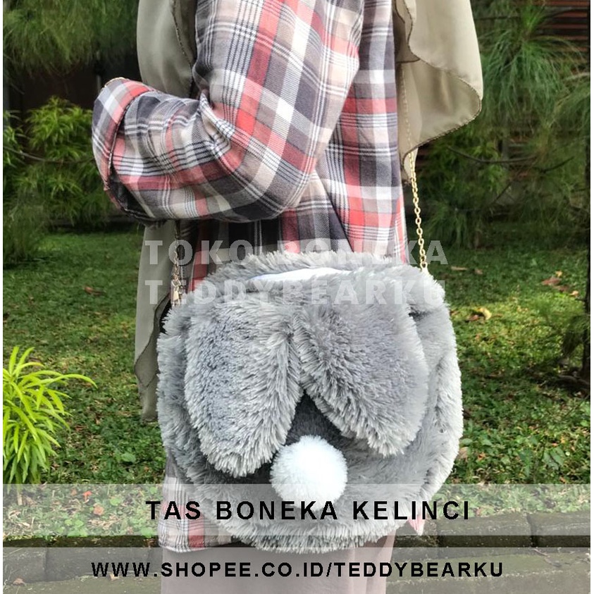 IMPORT! TAS BONEKA KELINCI BACKPACK RANSEL SERUT PIKABOY KOREA