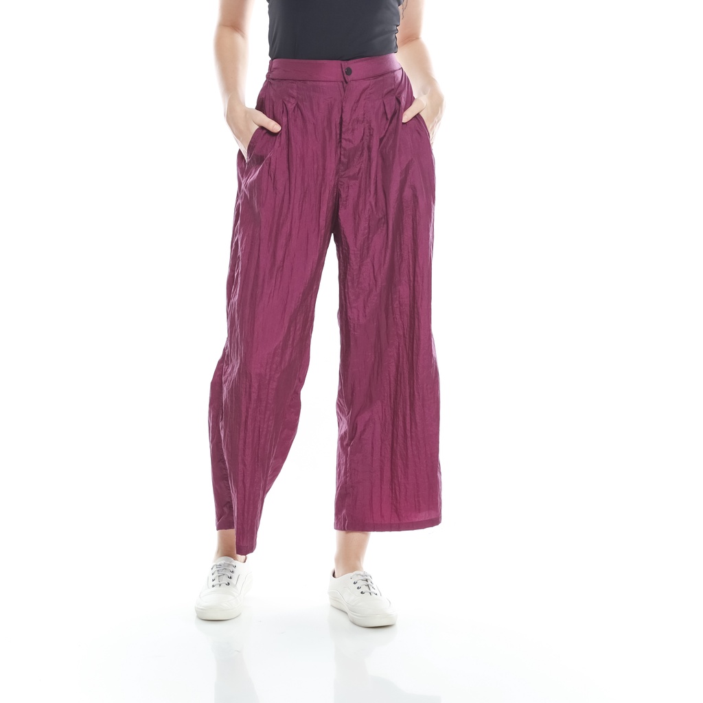 House Of We.Kala - Straight Pants Lana Long Pants Parasut Wanita