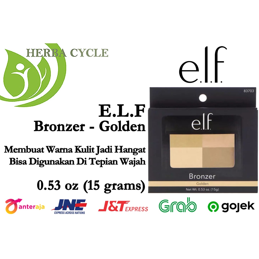 PROMO MURAH ELF Cosmetics Bronzer 4 Shades (15 gr) Bronzer Wajah Pipi ORI USA