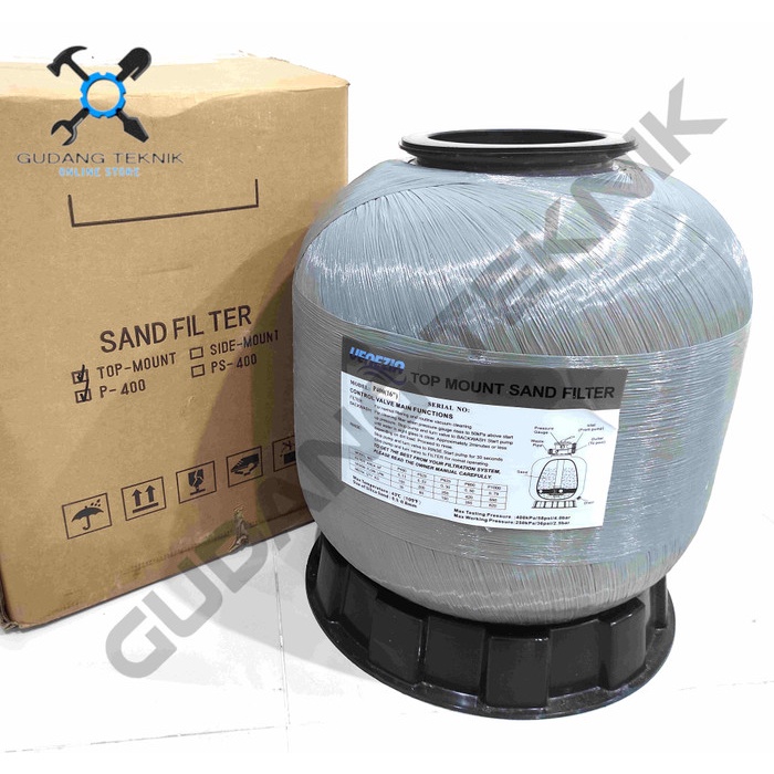 Sand Filter Kolam Air Renang P625 VENEZIA / Filter Pompa Kolam Renang TOP MOUNT Sand Filter P 625 VENEZIA