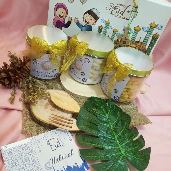 

Best Seller Hampers Paket Parcel Lebaran Set Giyana Triple Cookies On Jar Berkualitas