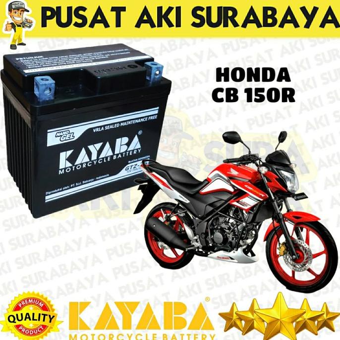 Asli Produk Aki Kering Kayaba Gtz7S Motor Cb 150 R Vario 125 Vario 150 Debezzz