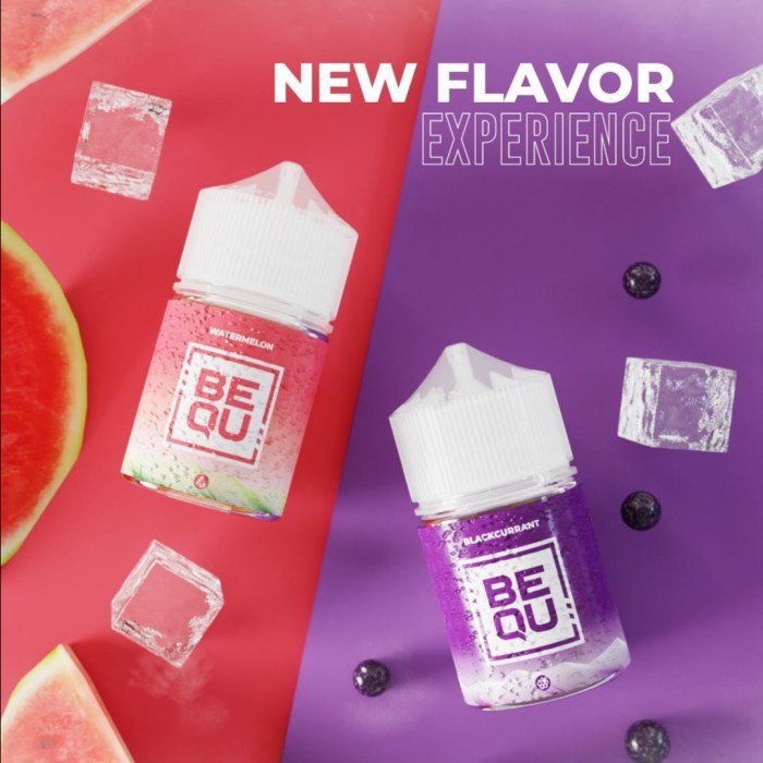 Liquid Vape BEQU Watermelon Freeze 3MG 60ML By Poda Eliquid x FVS