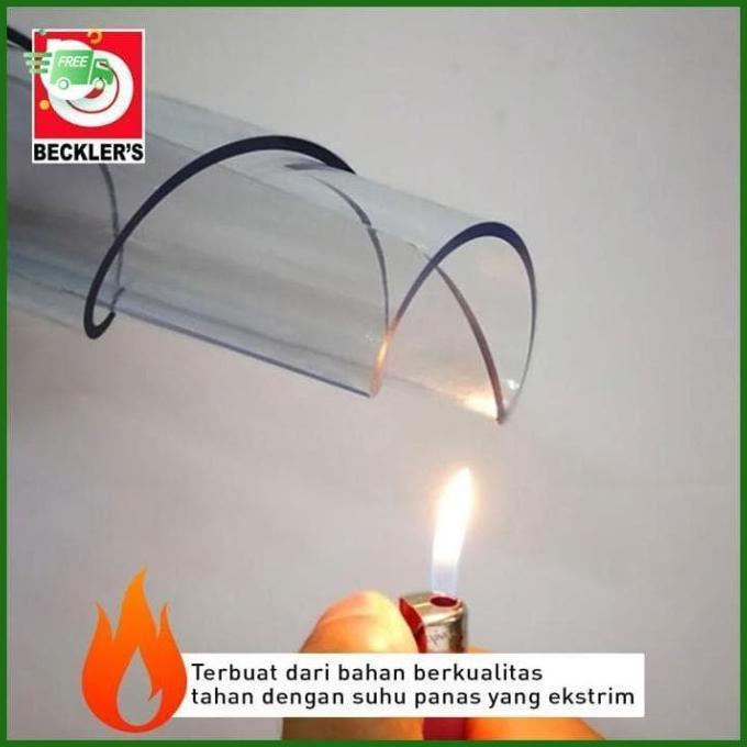 Taplak Meja Transparan Bahan Mika Plastik Taplak Meja Makan Pvc