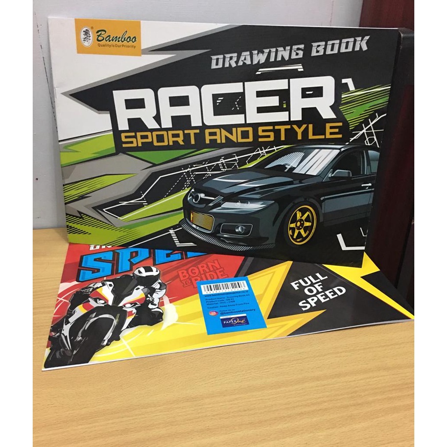 

DRAWING BOOK/BUKU GAMBAR A3 BAMBOO