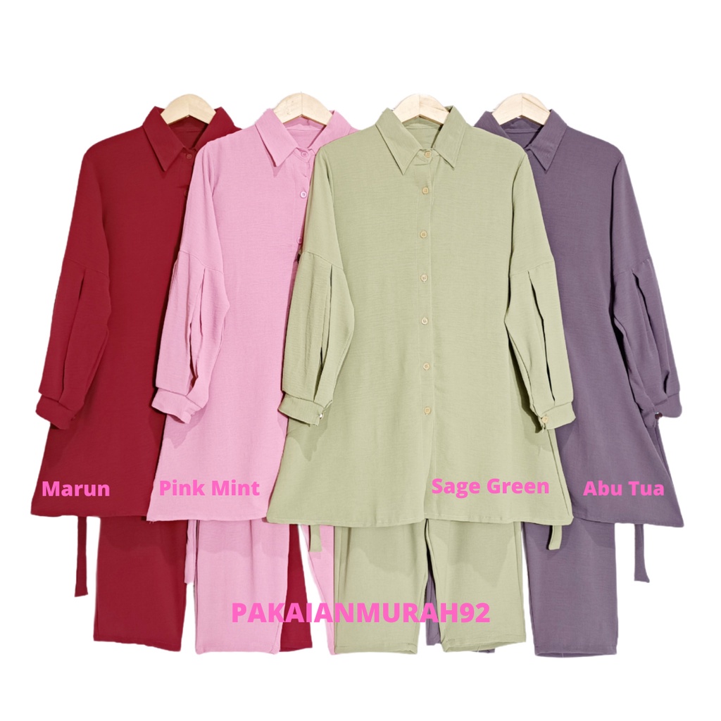 ONE SET RAYON POLOS/SETELAN RAYON POLOS