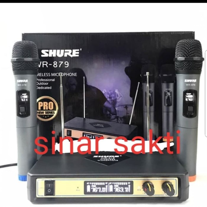 Shure Mic Wireless Shure Wr879 Wr 879 Handheld Microphone