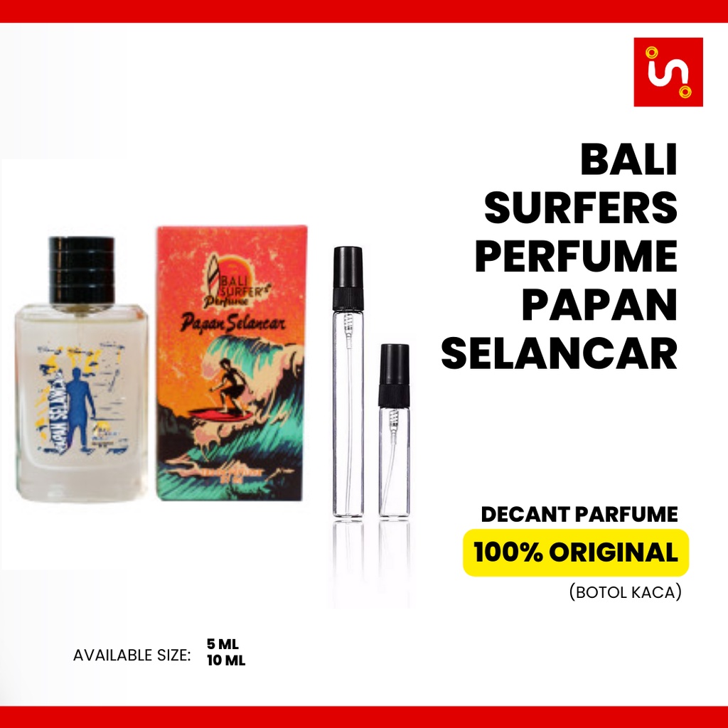 Decant Parfum Bali Surfers Perfume Papan Selancar