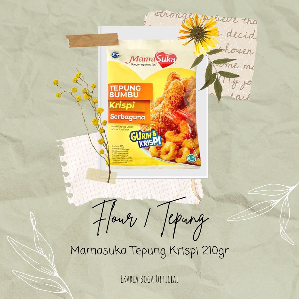 

FLOUR | TEPUNG BUMBU | MAMASUKA | MAMASUKA TEPUNG KRISPI