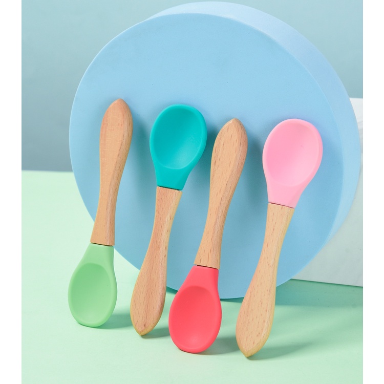 Retaily HL0472 Tempat Makan Bayi Set Mangkuk Sillicone Suction Bowl Spoon