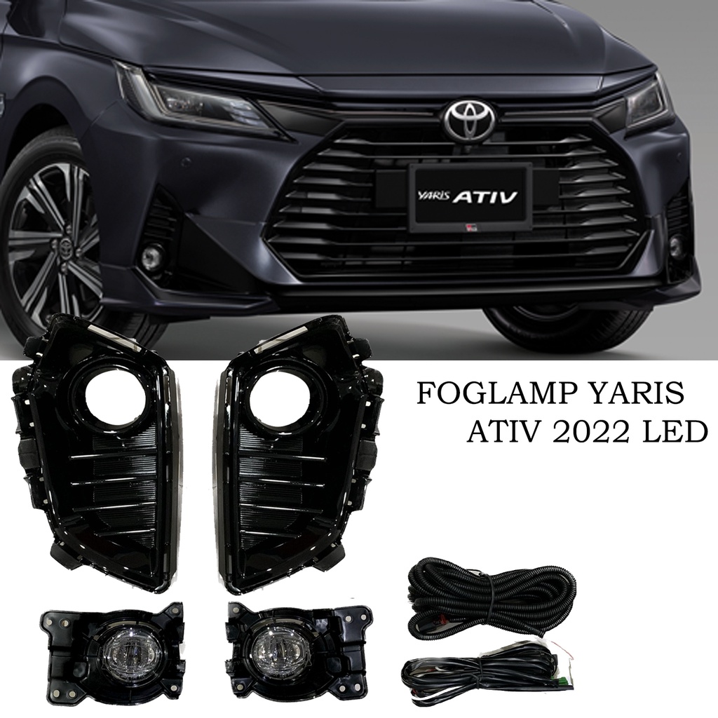 FOGLAMP/LAMPU KABUT DLAA TY1221LED TOYOTA YARIS ATIV 2022