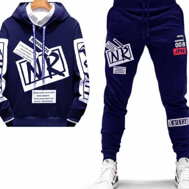 NEW STOCK SWEATER SETELAN NR PRIA/HOODIE SETELAN