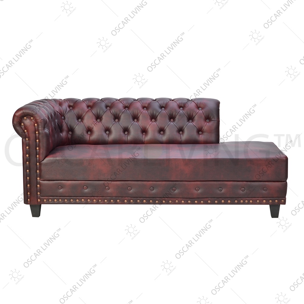 OLC Sofa SS Brixton Maroon Sofa Santai / Sofa Tamu - Khusus Jabodetabek