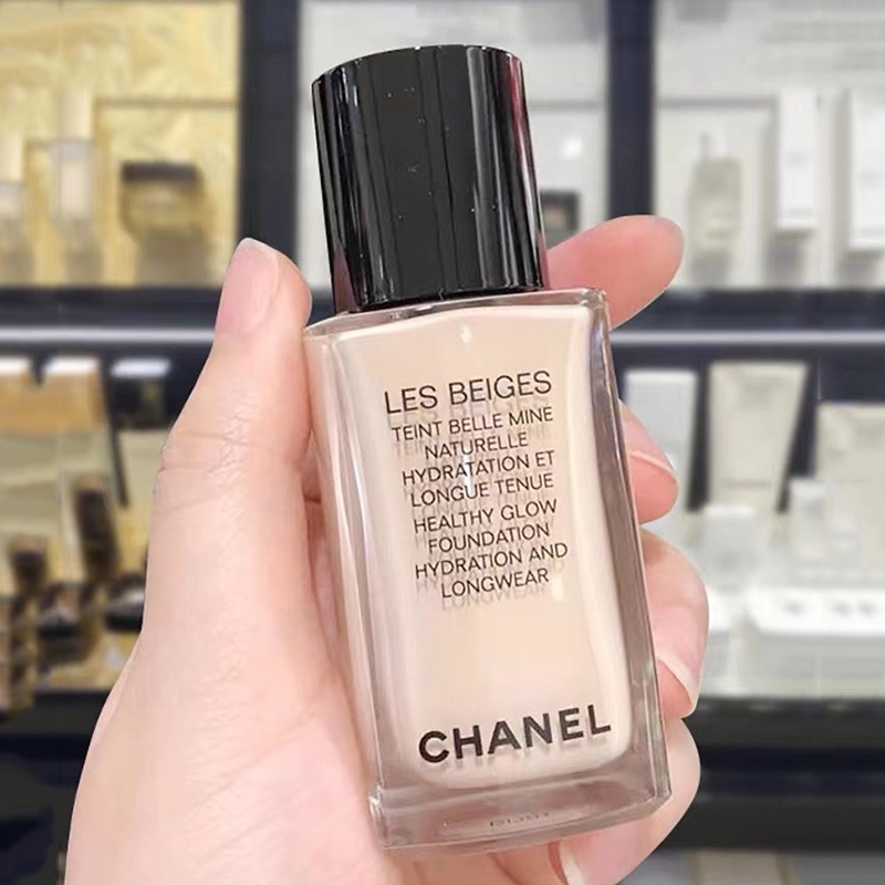 Chanel Foundation 30ml Chanel Liquid Foundation B10/B20 Chanel Cushion Chanel Les Beiges Healthy Glo