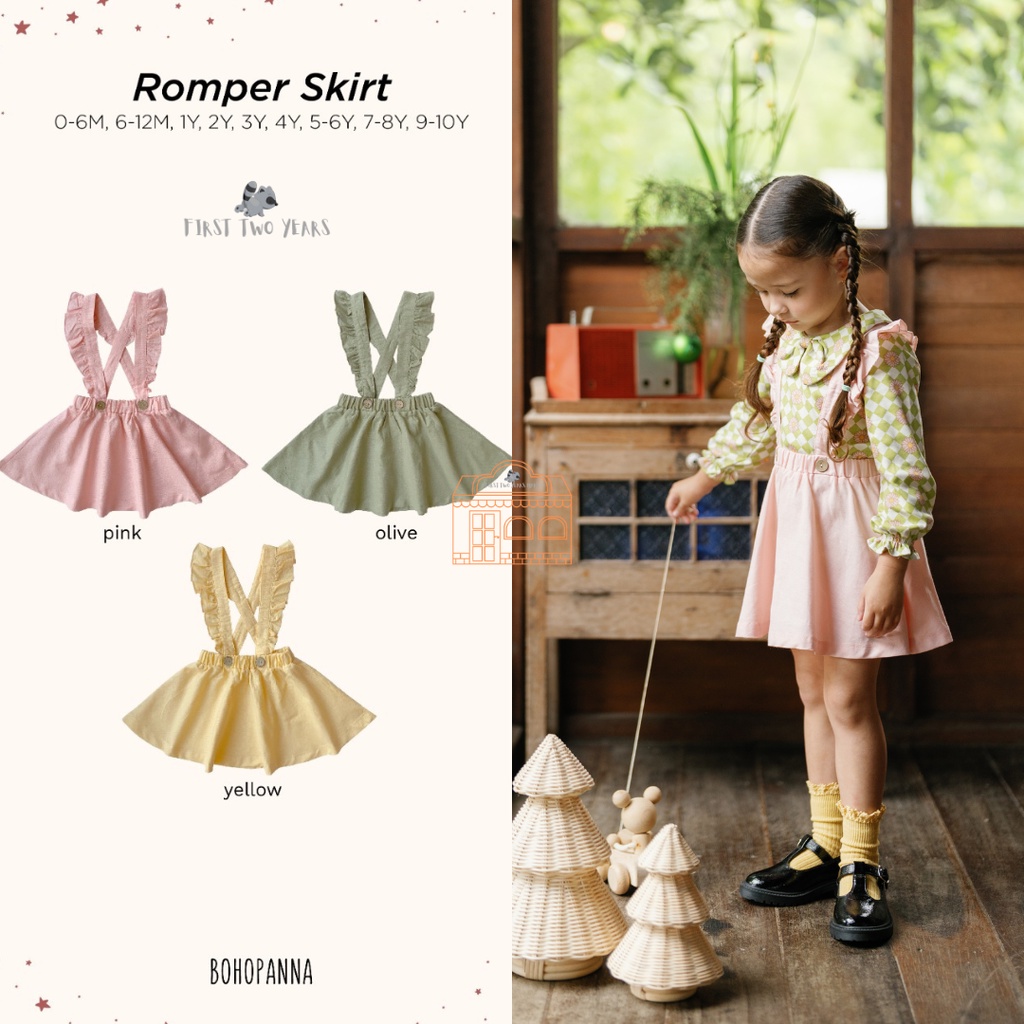 Bohopanna - Romper skirt / Rok Anak Perempuan