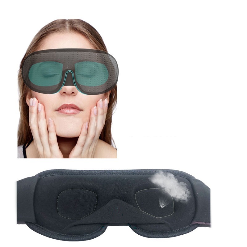 Sleeping Mask Sleeping Mask Penutup Mata Tidur - HO325 - Black