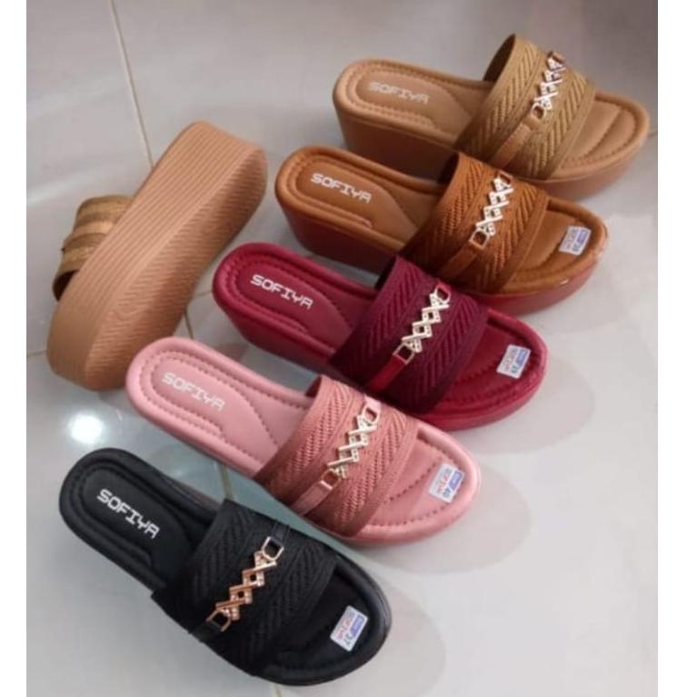 HARGA TERMURAH WEDGES SOFIYA/SANDAL SOFIYA/SOFIYA 5 CM/SOFIYA
