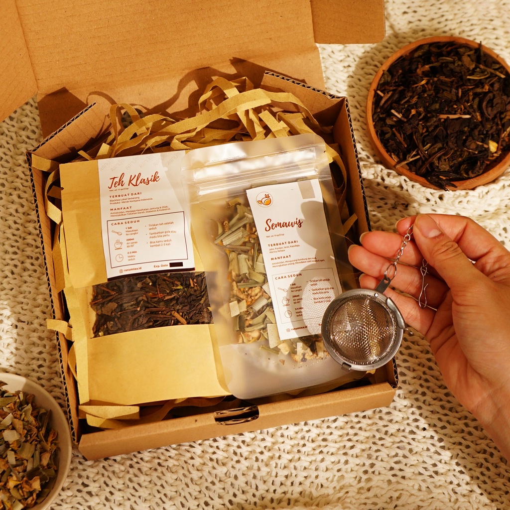 

ASLI SEMARANG - Hampers Oleh Oleh Khas Semarang - Teh Asli Semarang - Hampers Sehat Ramadan - RANUM TEA