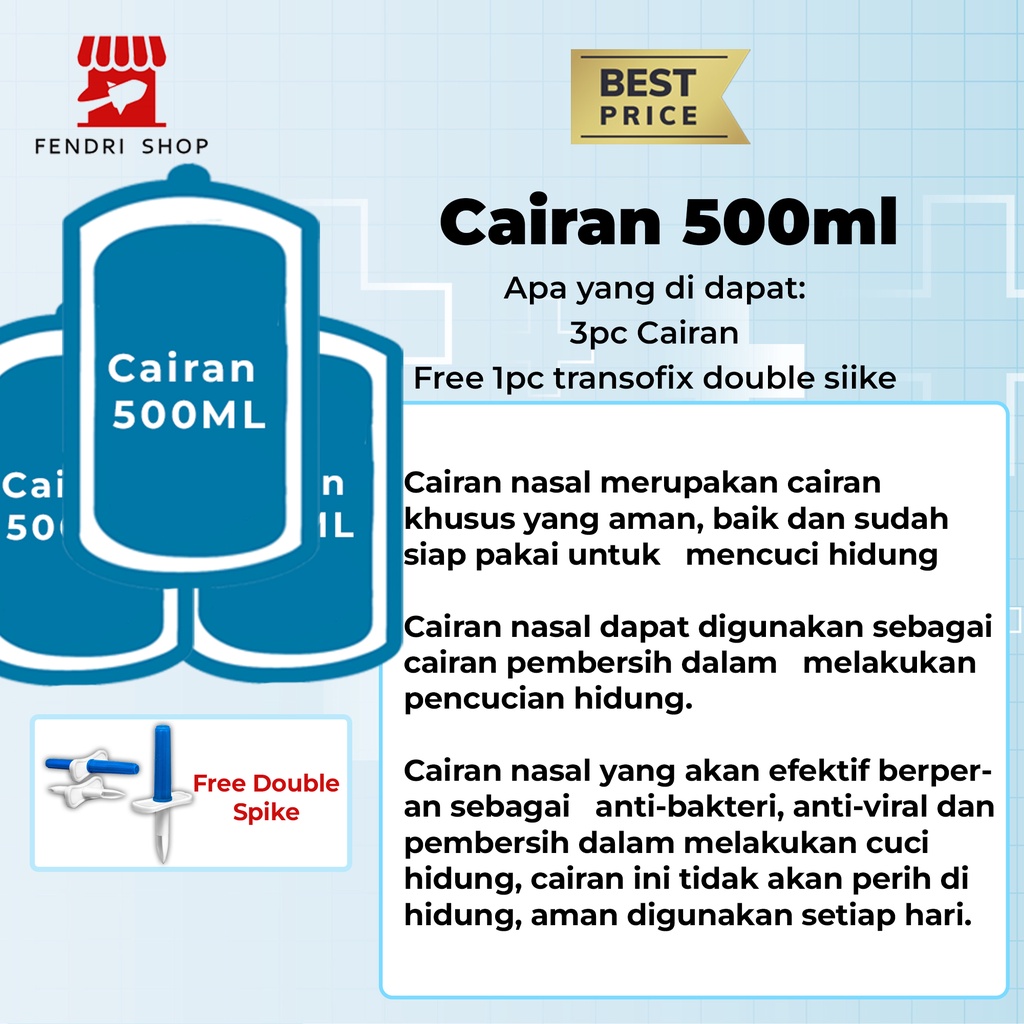 3pc cairan 500ml