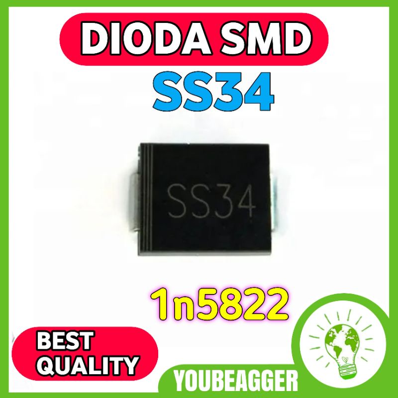 SS34 Dioda SMD IN5822 1N5822