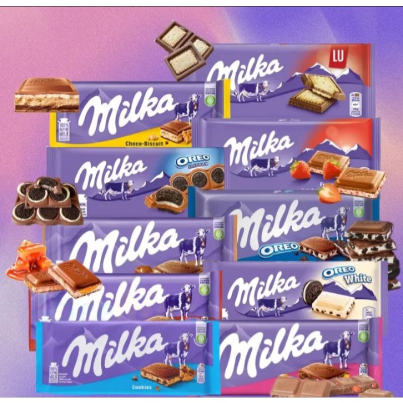 Milka Milk Chocolate 100gr