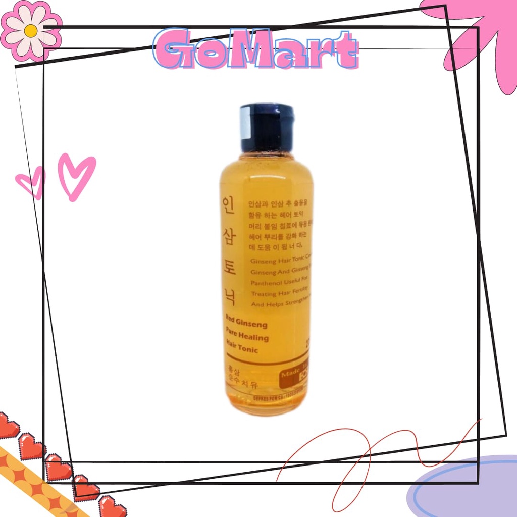 RED GINSENG KOREA HAIR TONIC PENUMBUH RAMBUT - 250ML