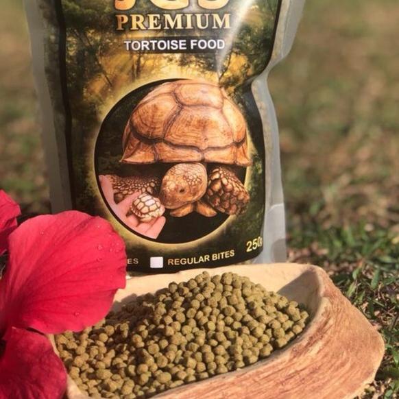 ✦ Pelet JGS Premium 250 grm / Tortoise Food / Pelet Kura Darat / Makanan Kura - Kura ✦