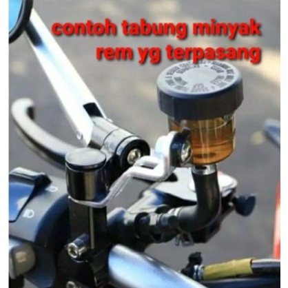botol tabung minyak rem brembo smoke mini universal nmax pcx lexi vixion ninja rx king jupiter beat 