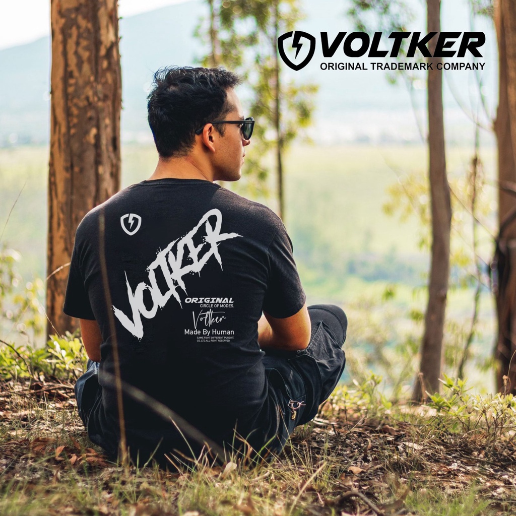 Kaos Pria Original Brand Voltker Baju Voltker