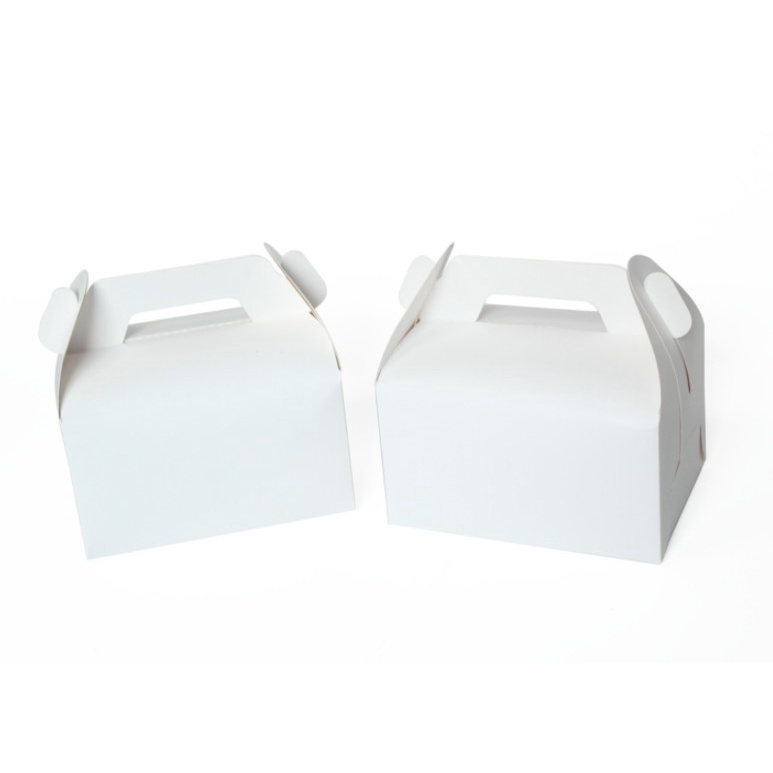 

Gable Box Ivory Packaging Hampers 16x9x8 cm Dus Jinjing Brownies Kardus Packing Fried Chicken