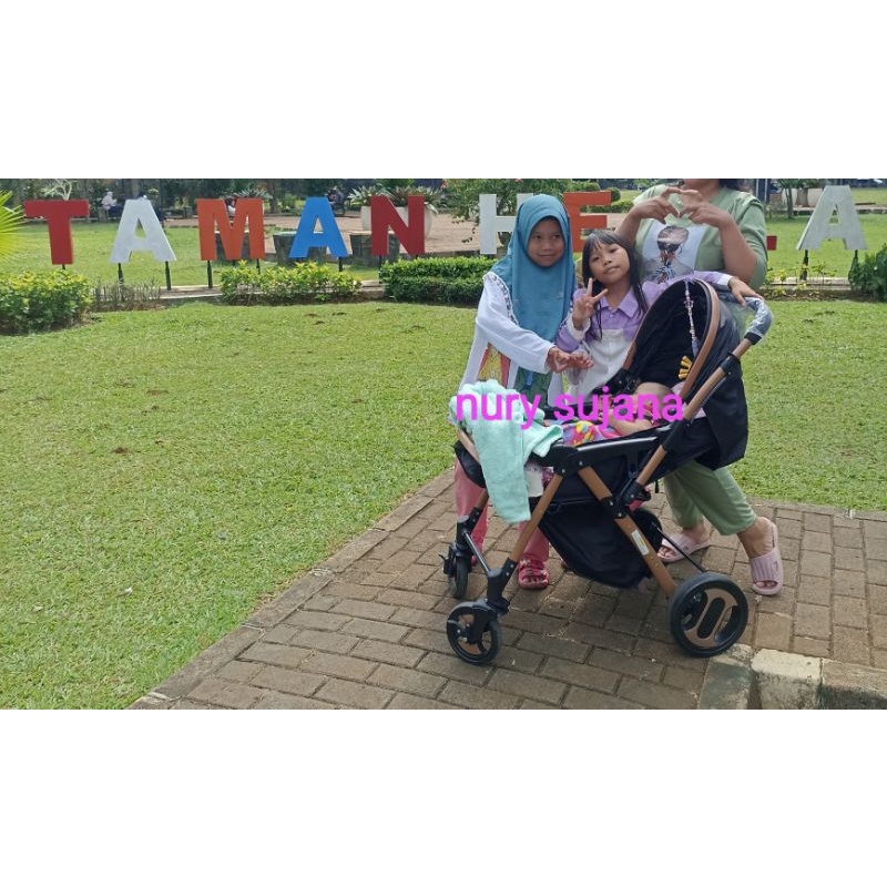 Preloved stroller baby bliss